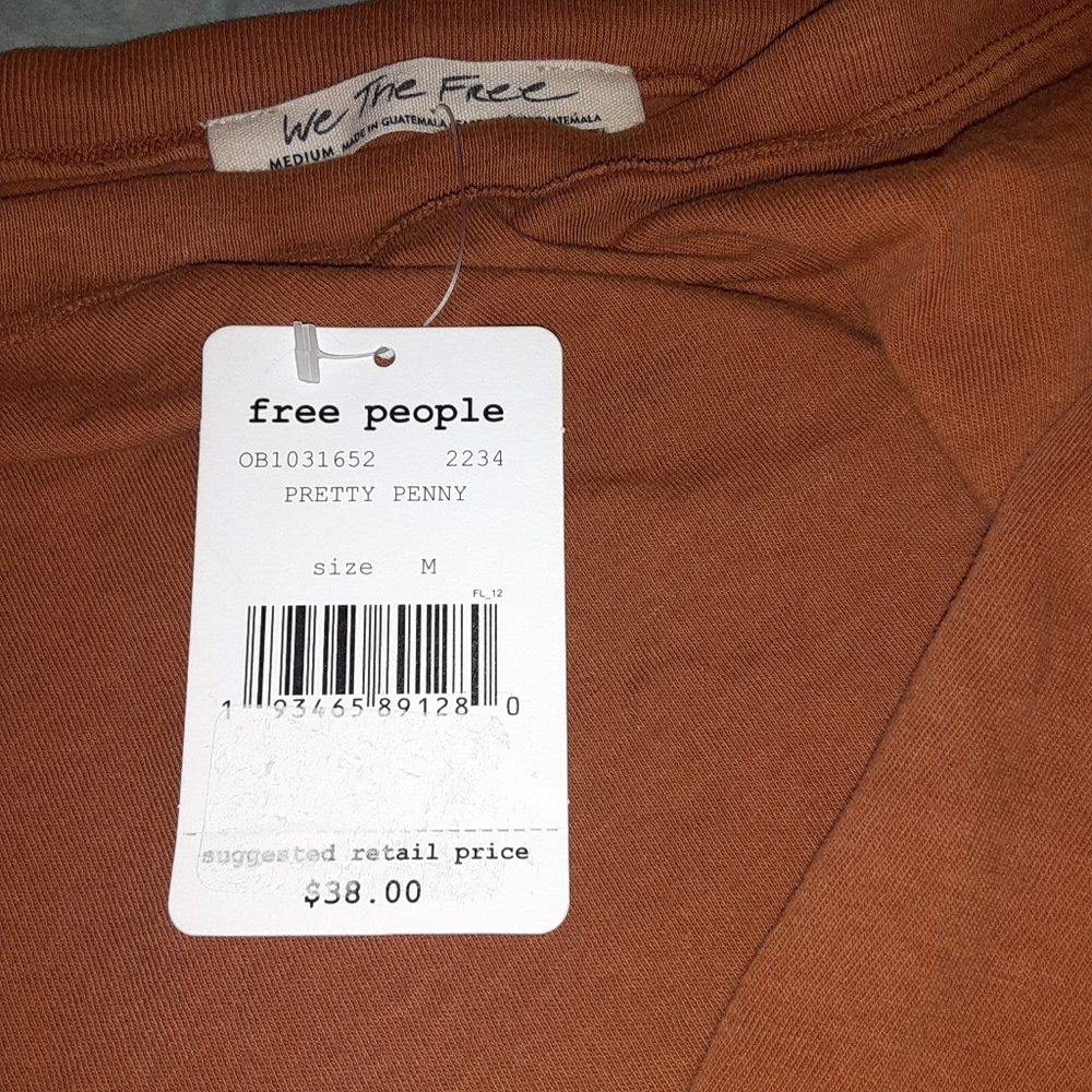 we the free aubry one shoulder crop tee - Picture 8 of 13